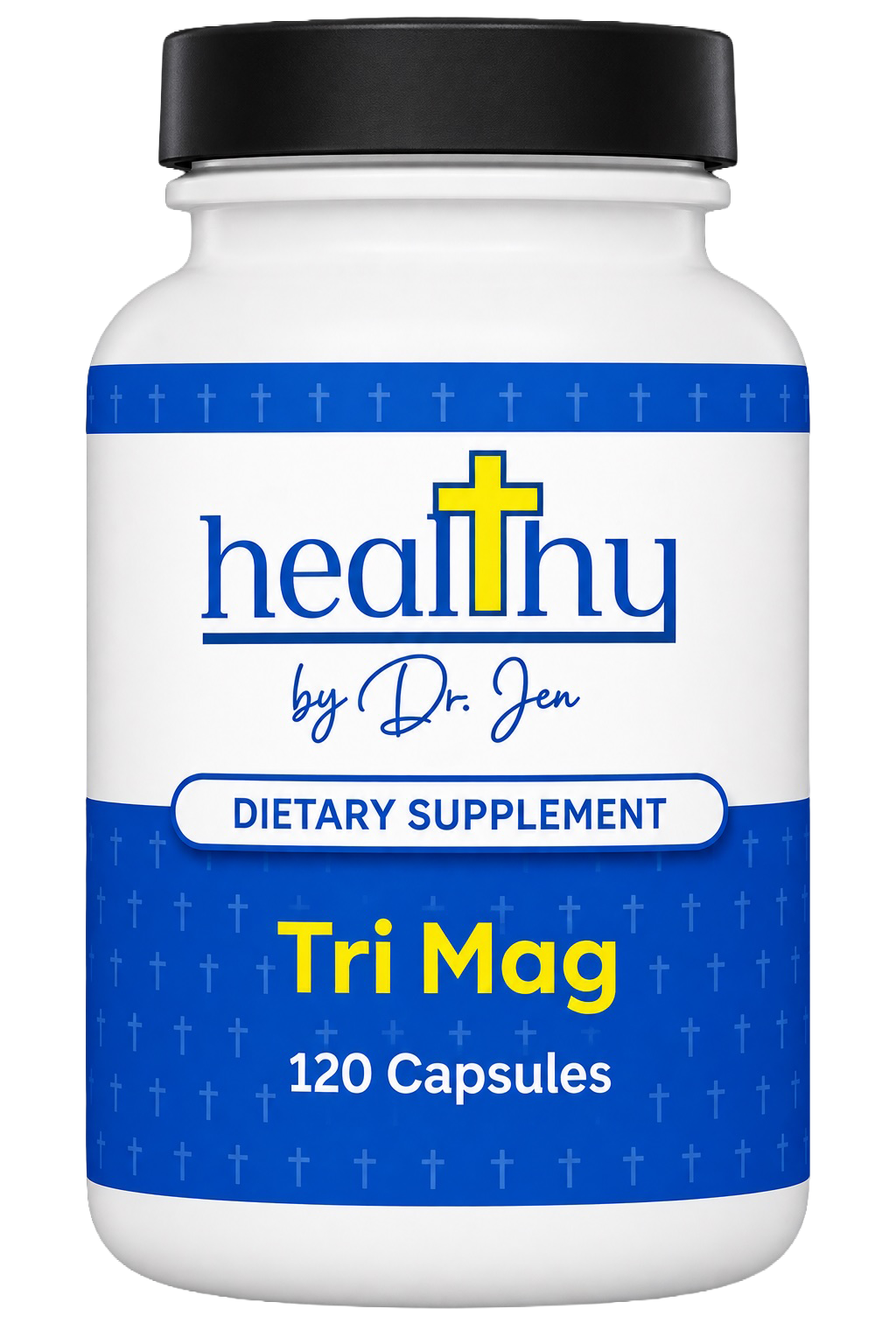 Tri Mag by Healthy by Dr. Jen, 120 capsules